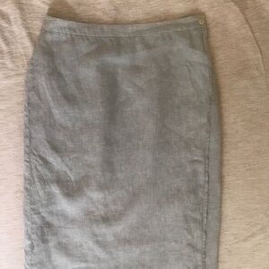Vintage Eileen fisher linen skirt PS
